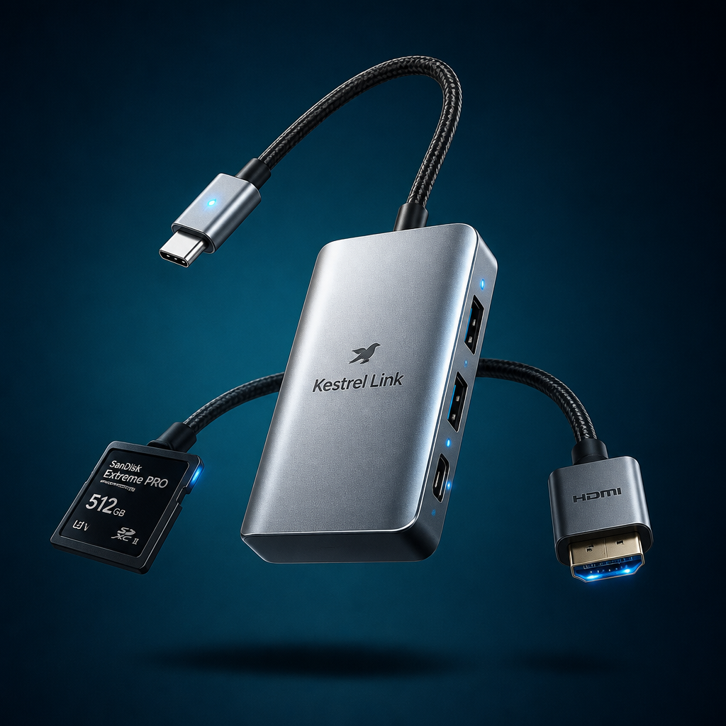 Example generated from “Kestrel USB-C Hub — API Models · CC BY 4.0”