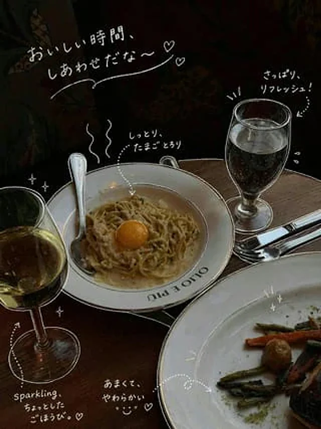 Example generated from “Doodle-Style Cozy Restaurant Table Photo”