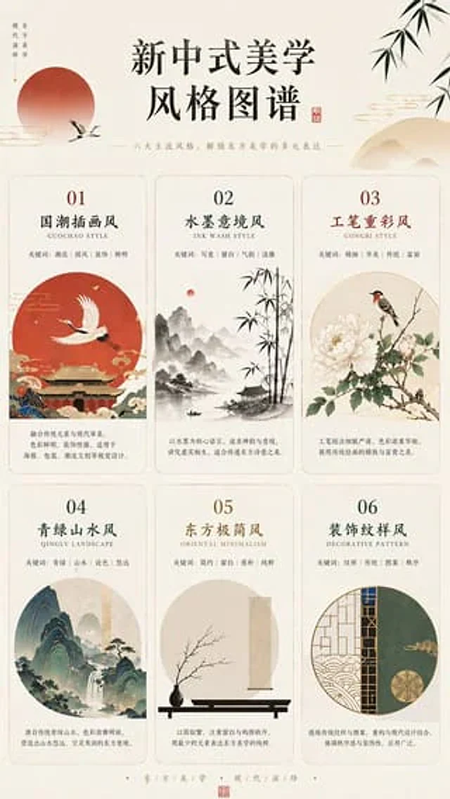 Example generated from “New Chinese Aesthetics Style Chart”
