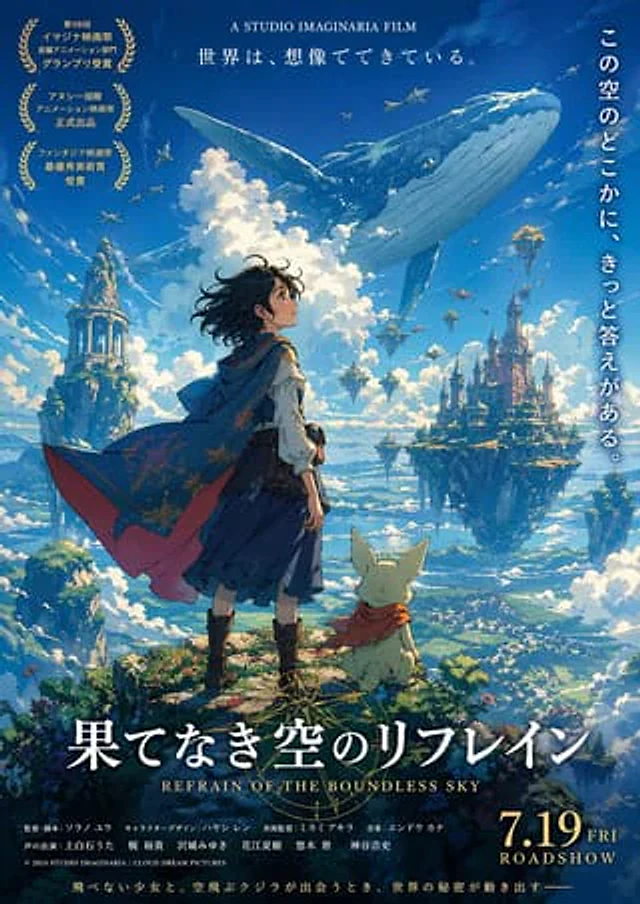 Example generated from “Fictional Anime Movie Poster”