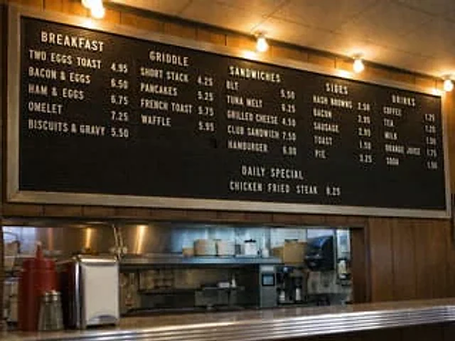 Example generated from “Vintage Diner Menu Board Scene”