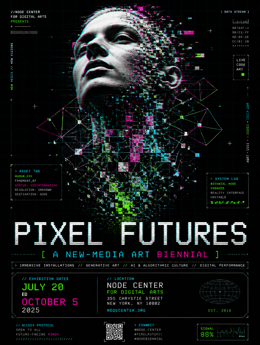 Example generated from “Design illustration · Pixel Futures Media Art — API Models · CC BY 4.0”