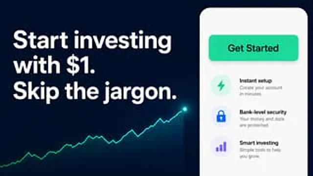Example generated from “Banner — Investment App Get Started CTA”