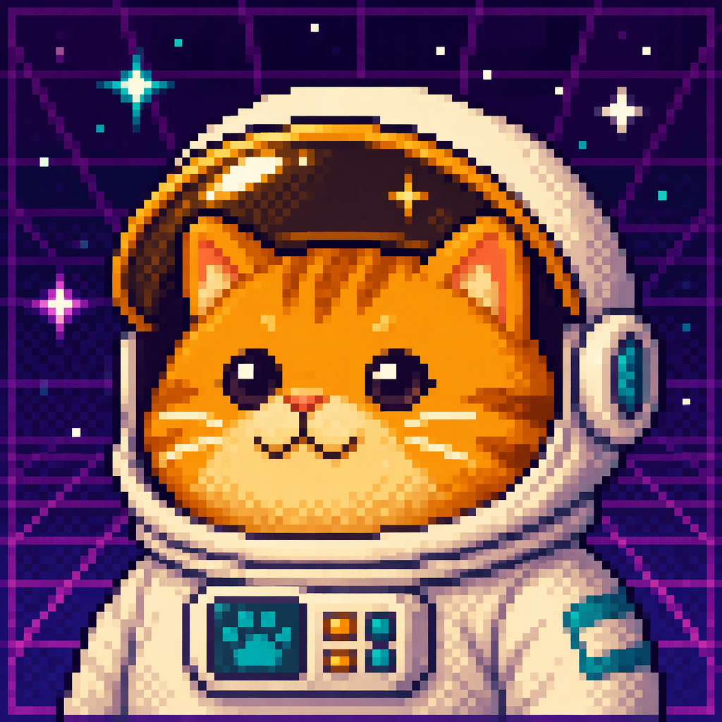 Example generated from “Astronaut Cat Pixel Avatar — API Models · CC BY 4.0”