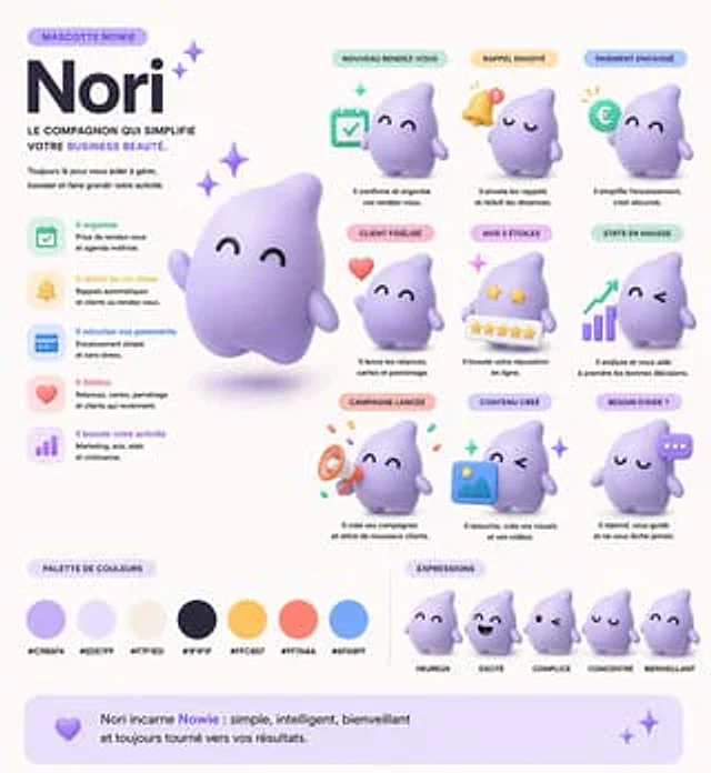 Example generated from “3D SaaS Mascot Brand Guidelines”