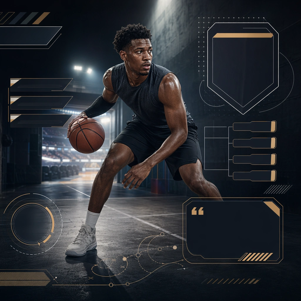Basketball Season Opening Social Tile — ChaosRealmsAI · MIT