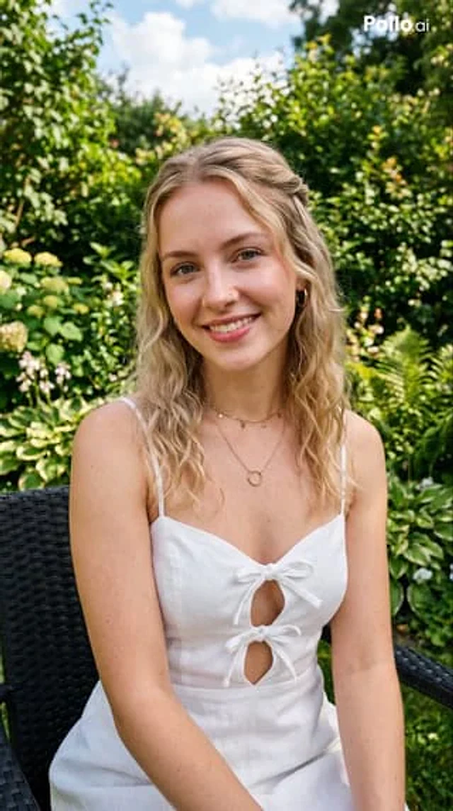 Example generated from “Garden Portrait With White Summer Dress”