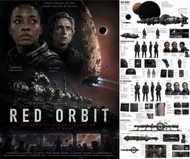 Example generated from “Sci-Fi Movie Poster and Production Design Sheet”