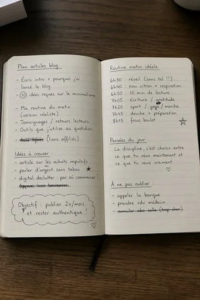 Example generated from “Open Notebook with French Handwritten Plans”