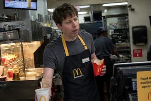 Example generated from “Celebrity Fast Food Worker Candid”
