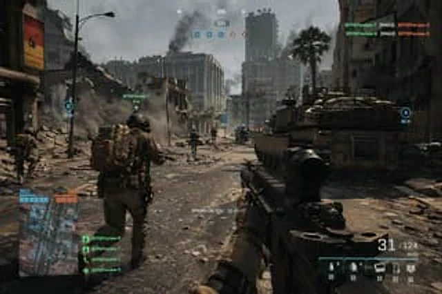 Example generated from “Battlefield In-game Screenshot Prompt”