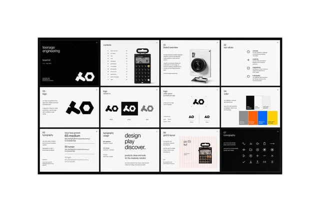 Example generated from “Multi-page Brand Kit Generator”