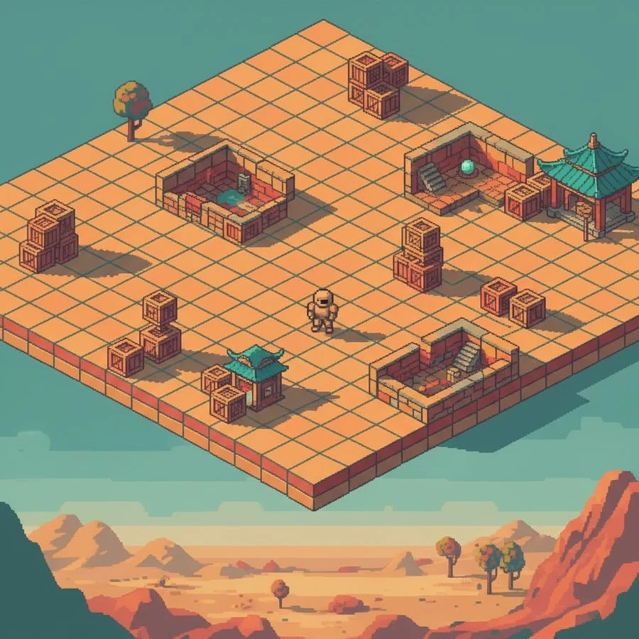Isometric Game Art — bthnbdk · CC BY 4.0