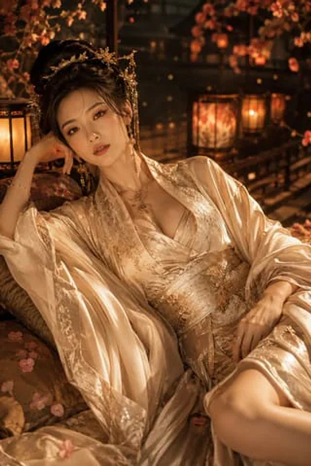Example generated from “Cinematic Hanfu Fashion Editorial Portrait”