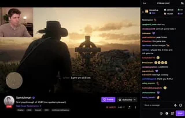 Example generated from “Live Stream Interface Mockup”