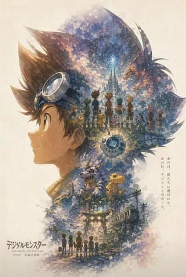 Example generated from “Nostalgic Watercolor Anime Adventure Poster”