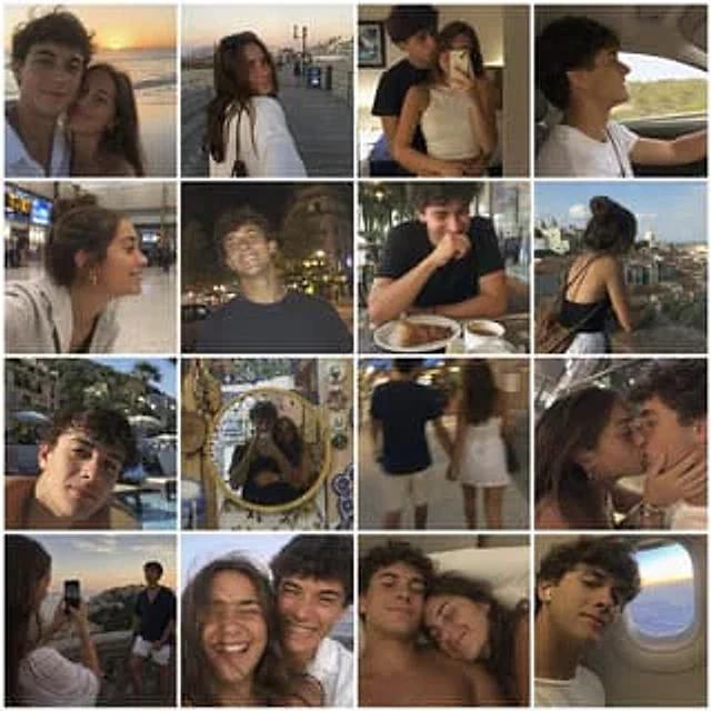 Example generated from “Nostalgic Vacation iPhone Snapshot Grid”