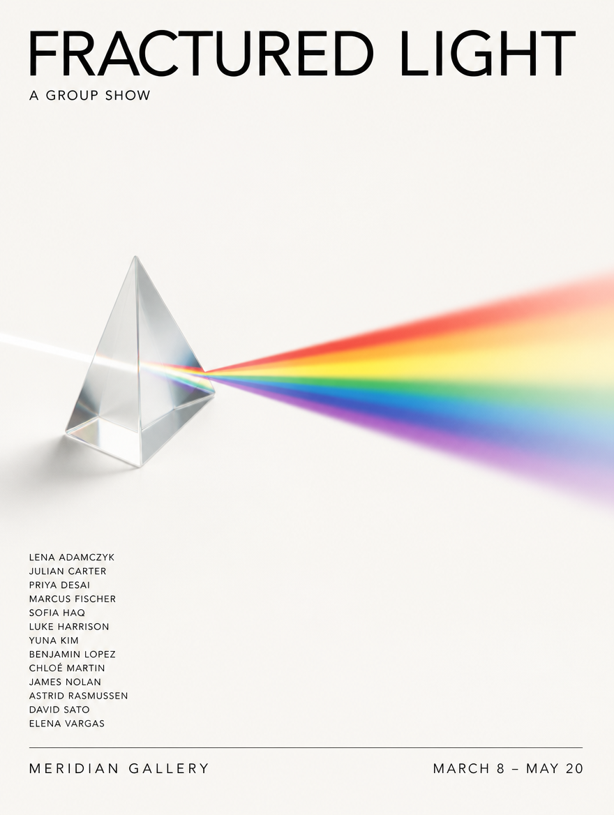 Example generated from “Design illustration · Fractured Light Exhibition — API Models · CC BY 4.0”