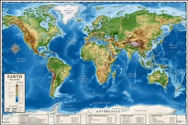 Example generated from “Detailed Physical World Map with Info Panels”