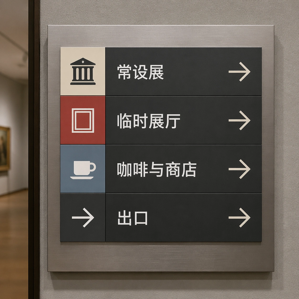 Chinese Museum Wayfinding Mockup — ChaosRealmsAI · MIT