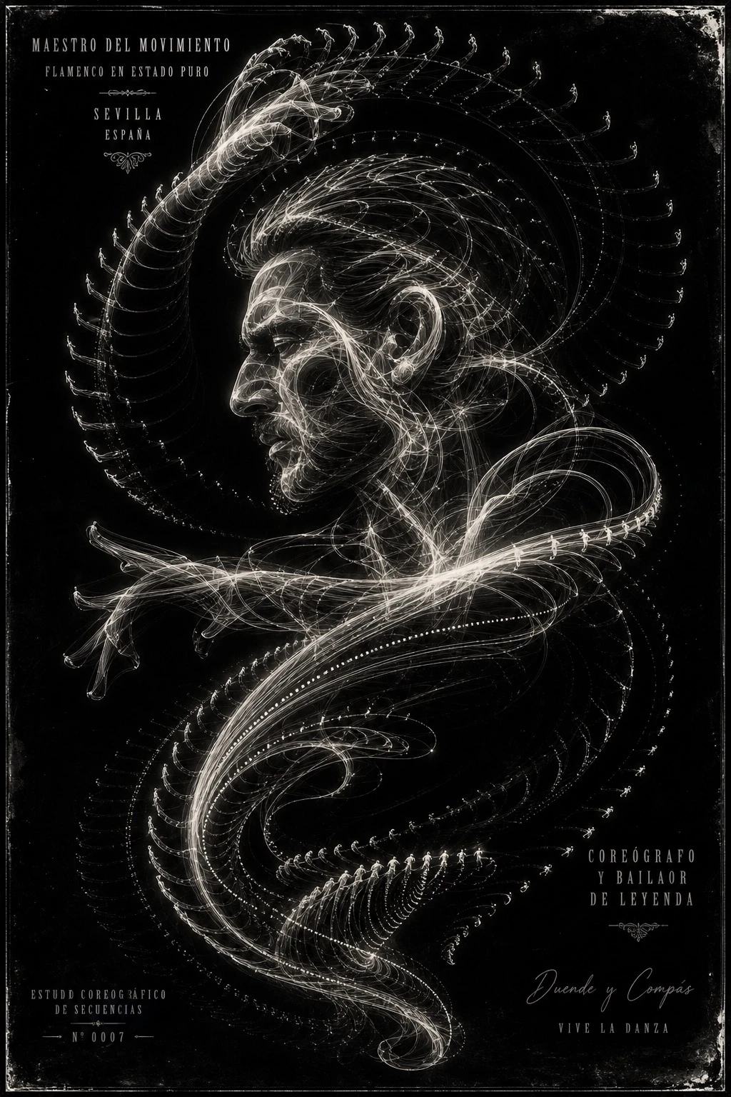 Light-Trail Choreography Portrait Study — ClawLabs AI · MIT