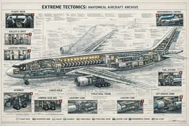 Example generated from “Aircraft Cutaway Archive Poster”