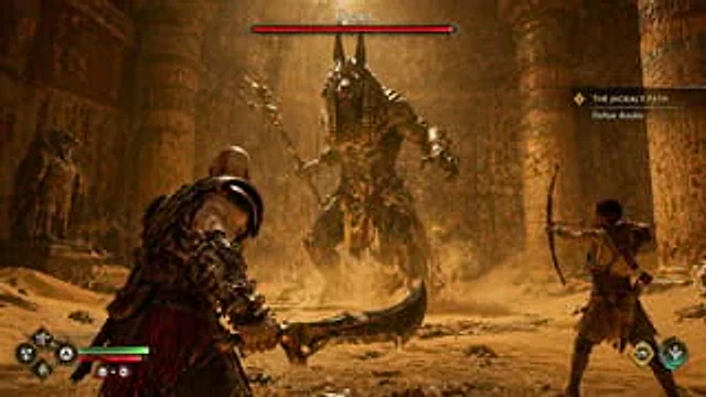 Example generated from “Mythological Action Game Screenshot”