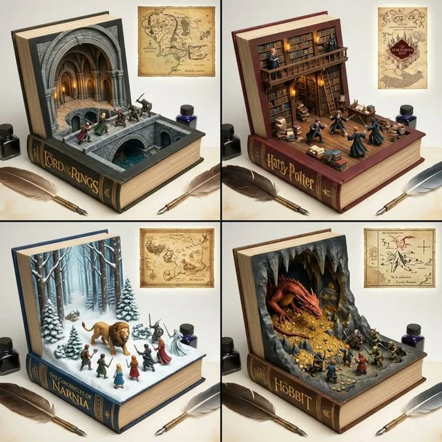 Example generated from “YouTube Thumbnail - Magical Book Visualization Grid”