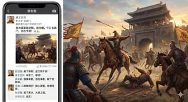 Example generated from “Xuanwu Gate Incident Moments Post”