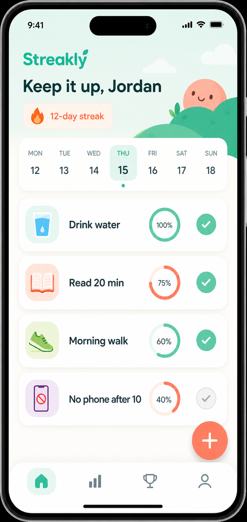 Example generated from “Design illustration · Habit Tracker Mobile Screen — API Models · CC BY 4.0”