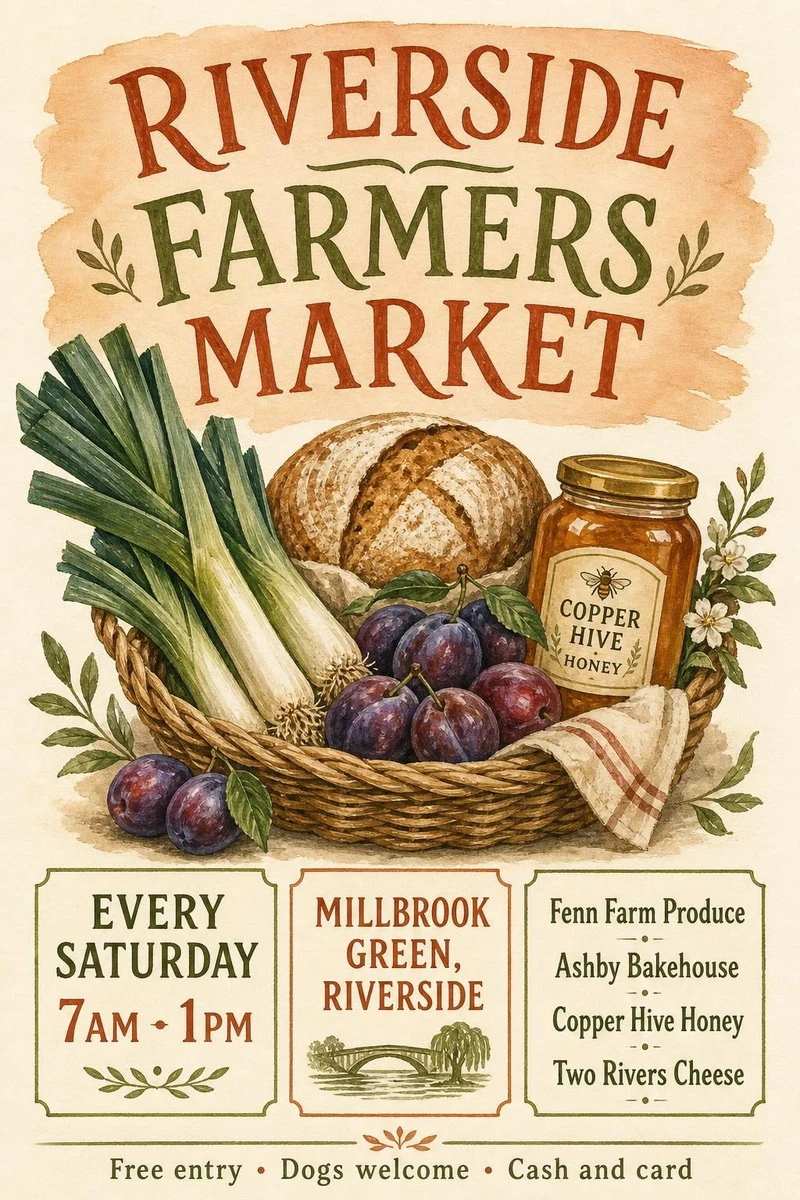Example generated from “Farmers Market Flyer Template”
