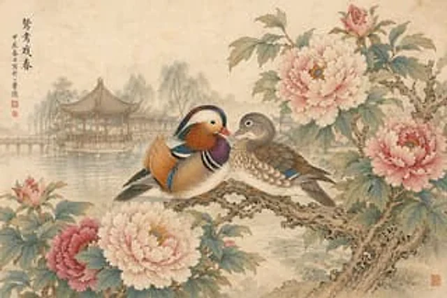 Example generated from “Traditional Chinese Ink Painting Style”